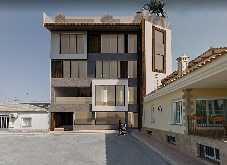 imagen de romper con lo establecido. Arquitectura residencial Alicante